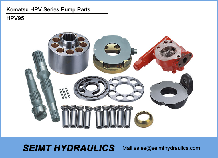 Komatsu HPV95 Rotary Group and Spare Parts
