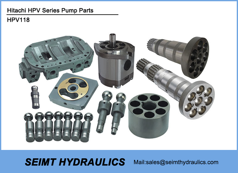 Hitachi HPV118 Hydraulic Pump Repair Parts