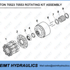 Eaton 70523 70553 Rotating Kit