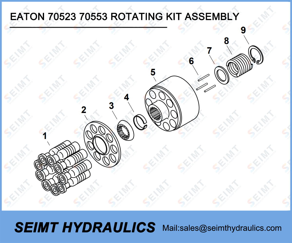 Eaton 70523 70553 Rotating Kit